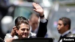 L'ex-président Enrique Pena Nieto à Buenos Aires, en Argentine, le 30 novembre 2018. (REUTERS/Luisa Gonzalez)