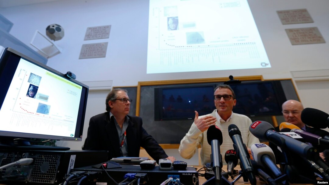 Tim pakar Swiss hari Kamis (7/11) di kota Lausanne mengatakan hasil tes laboratorium mendapati bahan kimia polonium-210 ditemukan pada jenazah Yasser Arafat. 