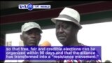 VOA60 World - Kenya: Opposition leader Raila Odinga tells supporters that the NASA has transformed into a “resistance movement”