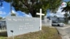 La iglesia de Santa Agatha en Miami Florida. Foto VOA.