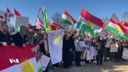 Kurdên Sûrîyê Xwepêşandanekê li Pêş Kongrêsa Amerîkî Lidar Dixin