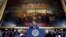 President Barack Obama speaks about the federal health care law, at historic Faneuil Hall in Boston, Oct. 30, 2013.