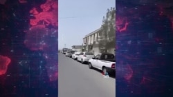 صف کیلومتری خودروها برای دریافت بنزین در کنارک