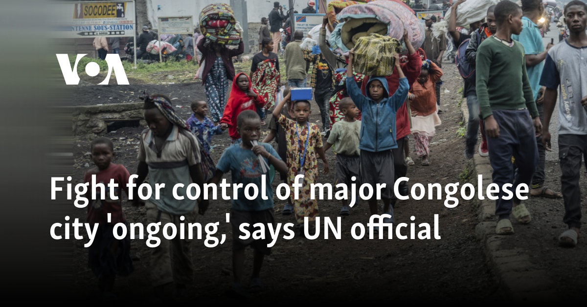 Fight for control of major Congolese city 'ongoing,' says UN official