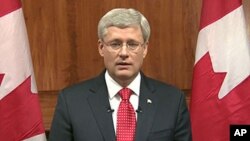 PM Stephen Harper mengatakan akan memperluas misi militer Kanada melawan kelompok ISIS (foto: dok).