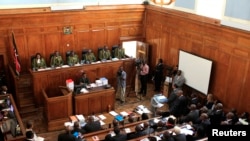 Une vue d'ensemble sur la Cour suprême à Nairobi, Kenya, le 25 mars 2013. 