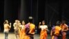 Students at a rehearsal, about a Cambodian family living in Long Beach, California. 