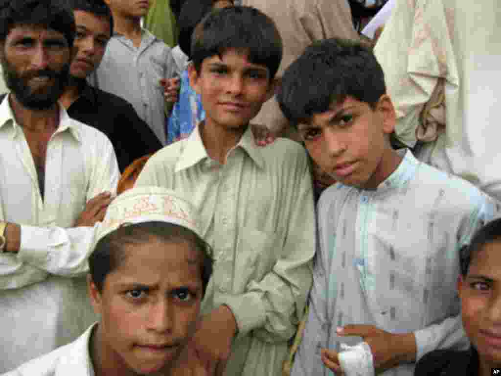 Flood Relief Camp in Nowshera, Pakistan