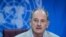 FILE - David Shearer, special representative of the secretary-general and head of the U.N. mission in South Sudan, speaks during a press conference in Juba, Sept. 19, 2018.
