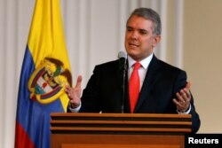 Iván Duque, presidente de Colombia.