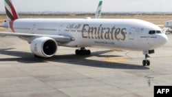 Ndege ya Shirika la Ndege la Emirates.