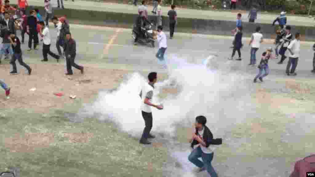 阳春市春湾镇自由管理区村民连续多日抗议