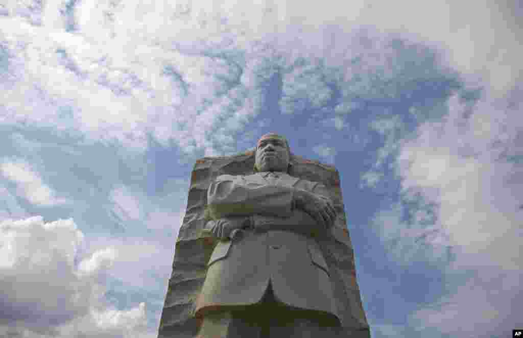 The Martin Luther King Jr. Memorial in Washington, Aug. 22, 2013.