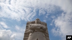 The Martin Luther King Jr. Memorial in Washington, August 22, 2013.