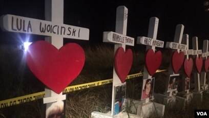 Homenaje a víctimas de masacre en Texas Homenaje a víctimas de masacre en Texas