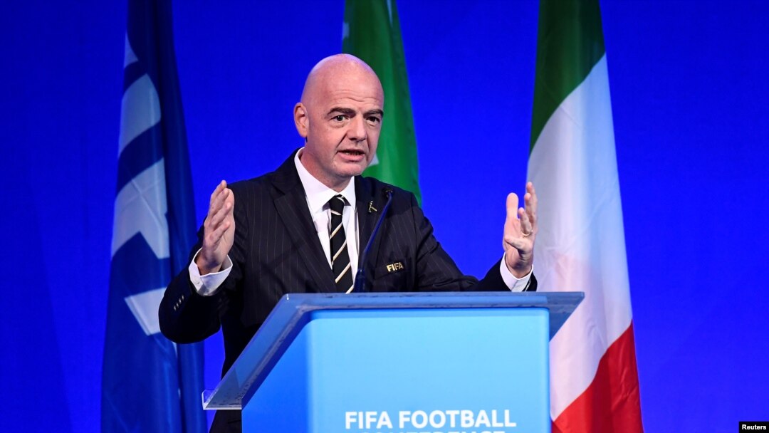Perezida FIFA Gianni Infantino 