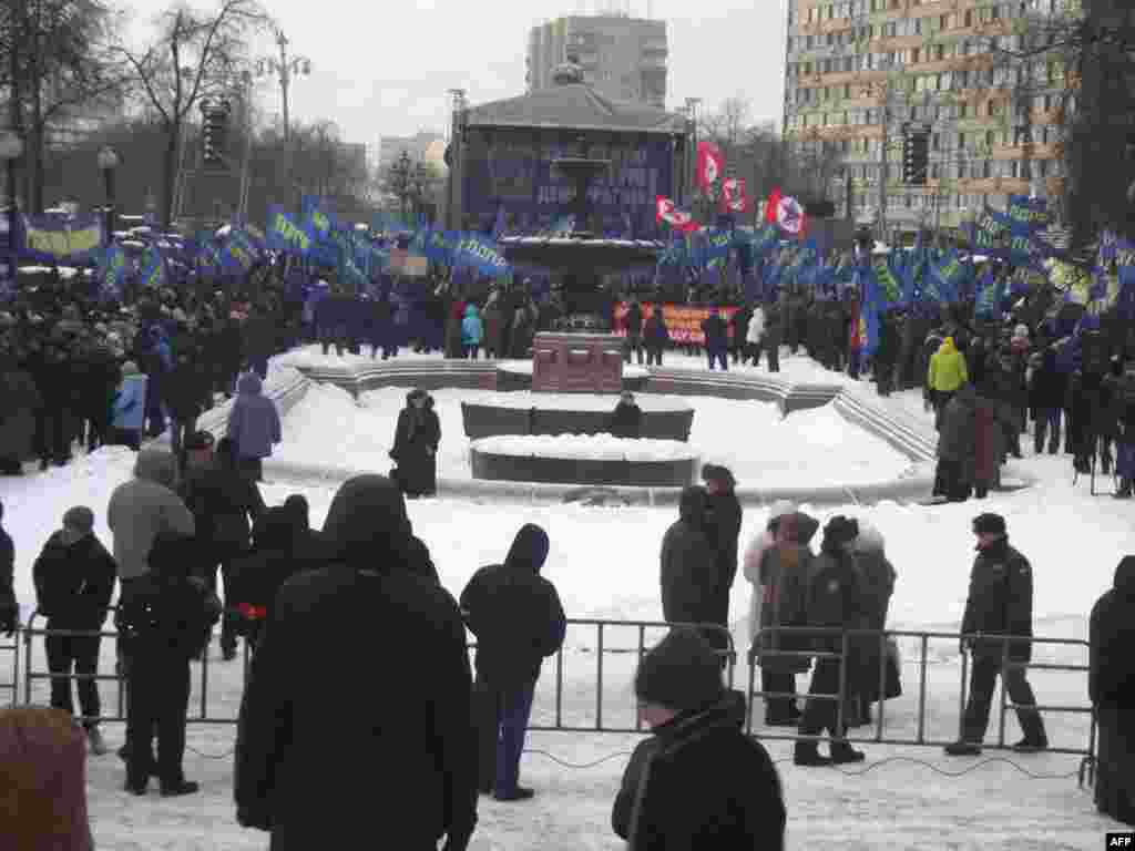 Митинг ЛДПР на Пушкинской площади