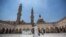 Muslims attend Friday prayers in Al-Azhar mosque, in Islamic Cairo, one of the oldest mosques in the country and an attraction for many students and scholars interested in Islam, in Cairo, Egypt.