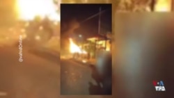  آتش‌زدن خودروی کلانتری سیزده «بابل»- پنجشنبه ۱۸ دی