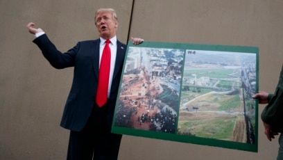 El presidente Donald Trump había dicho la semana pasada que veía menos de un 50 por ciento de posibilidades de que los negociadores del Congreso puedan lograr un acuerdo para financiar el muro en la frontera. 