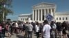 Protesters Gather Outside Supreme Court to Oppose Kavanaugh Nomination