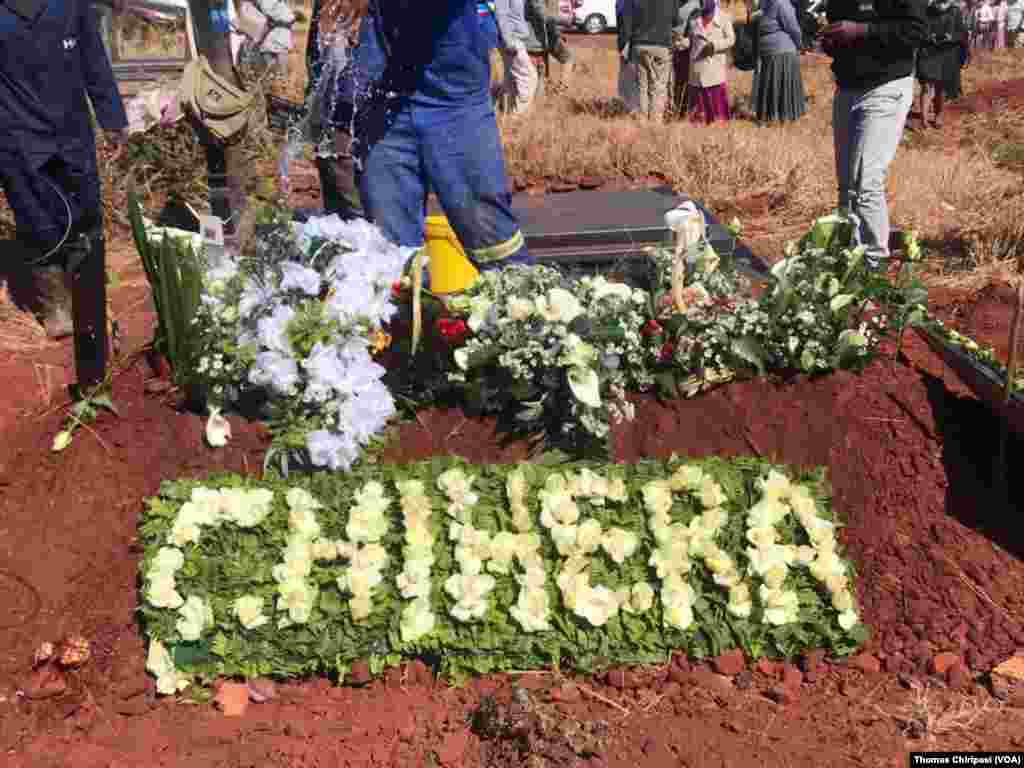 Sandra Nyaira Burial