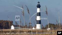 The Bodie Island lighthouse