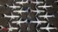 FILE - Grounded Boeing 737 Max aircraft are parked at Boeing Field in Seattle, Washington, July 1, 2019. 