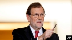 Mariano Rajoy, chef du gouvernement espagnol