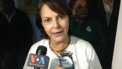 Mitzi Capriles de Ledezma habla con la VOA