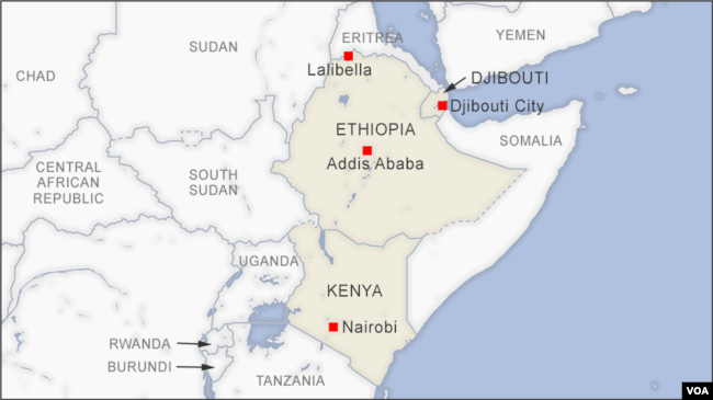 Macron's trip to Africa will include stops in Djibouti, Ethiopia and Kenya