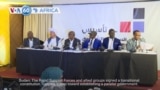 VOA60 Africa - Sudan: Rapid Support Forces and allied groups sign transitional constitution