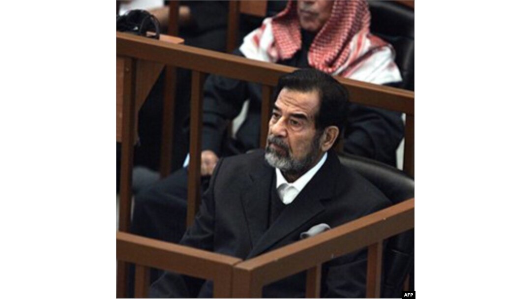 Saddam Hussayn insoniyatga qarshi jinoyatlarda aybdor deb topilib, oliy jazoga hukm qilingan. 2006 yilning dekabrida dorga osildi.