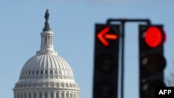 El Capitolio de Estados Unidos se ve en Washington, mientras el gobierno continúa con un cierre parcial.