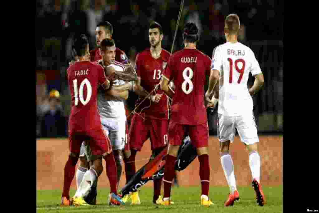 Uefa pokrenula istragu, kako je rečeno, "neoprostivih sukoba".