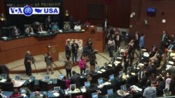 VOA60 America- Mexican Senate ratified trade deal despite misgivings from Mexican liberals US immigration tension