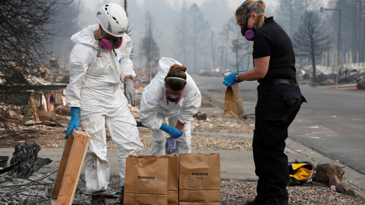 California Fire Victims Families Asked To Give Dna