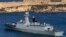 The Chinese Navy frigate Huangshan leaves Valletta's Grand Harbour March 30, 2013, after concluding an anti-piracy mission in the Gulf of Aden.