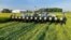 FILE - Farmer Dave Gruenbaum plants corn as he terminates off-season cover crops with a roller near Plain City, Ohio, May 2021. (Dave Gruenbaum/Handout via Reuters)