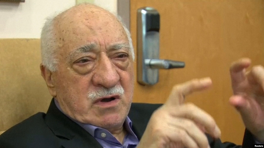 U.S.-based cleric Fethullah Gulen, whose followers Turkey blames for a failed coup, is shown in still image taken from video, speaks to journalists at his home in Saylorsburg, Pa., July 16, 2016. 
