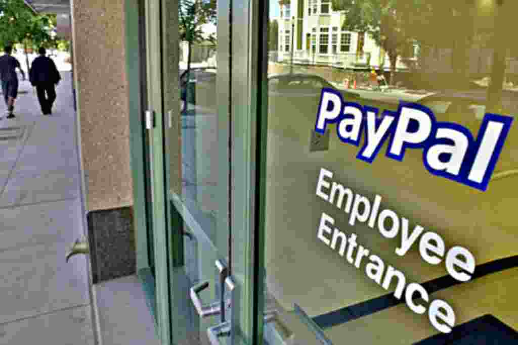 The exterior of new PayPal Inc. headquarters in downtown Mountain View, California (file photo)