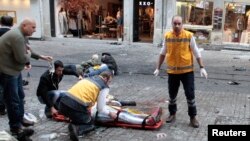 Mesto bombaškog napada u Istanbulu, 19. mart 2016.