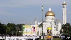 Kota Bandar Seri Begawan, Brunei Darussalam. (Foto: Dok)