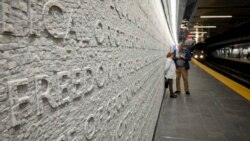 [구석구석 미국 이야기 오디오] 17년만에 재개통한 뉴욕 지하철 세계무역센터역...유리잔으로 선보이는 환상의 연주