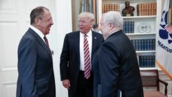 Rusya Dışişleri Bakanı Lavrov, ABD Başkanı Trump, Rus Büyükelçi Kislyak Oval Ofiste biraraya gelmişlerdi.