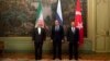 Россия, Иран и Турция призвали к продолжению мирного процесса в Сирии