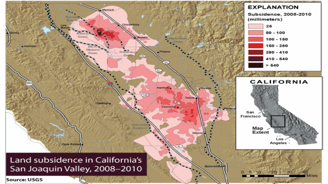 Land Subsidence in the Santa Clara Valley