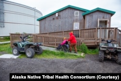 Washeteria in the Yup'ik village of Stebbins in Alaska's Nome Census Area.