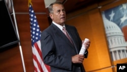 Los republicanos de la Cámara de Representantes, liderados por John Boehner, aseguraron que buscan demostrar que pueden gobernar a pesar de las divisiones políticas en el Congreso.