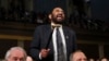 El representante demócrata de Texas, Al Green, grita en el discurso del presidente Donald Trump ante una sesión conjunta del Congreso en el Capitolio, en Washington, el martes 4 de marzo de 2025. (Win McNamee/Pool Foto vía AP).